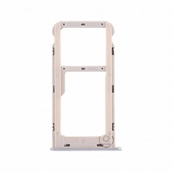 Bandeja Sim y MicroSD para Honor 6A Plata