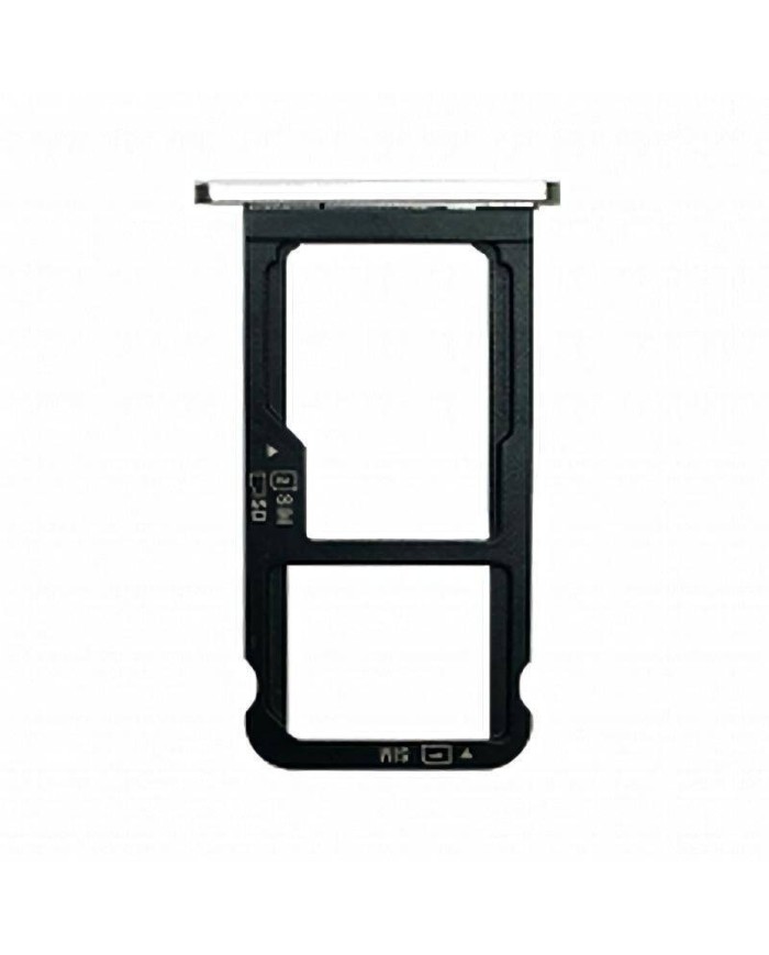 Bandeja Sim para Huawei Honor 6C Color Plata