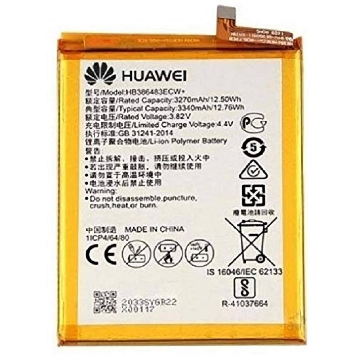Bateria HB386483ECW para Huawei Mate 9 Lite / Honor 6X