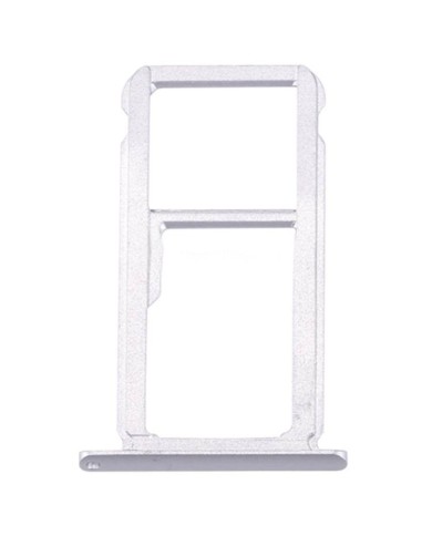 Bandeja Sim para Huawei Honor 6X / Mate 9 lite Plata