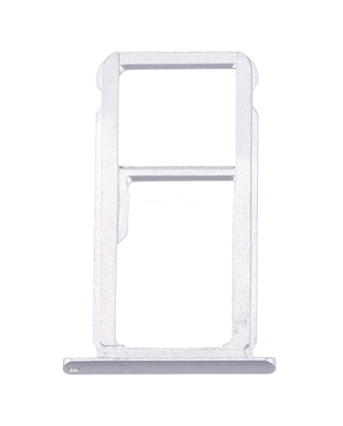 Bandeja Sim para Huawei Honor 6X / Mate 9 lite Plata