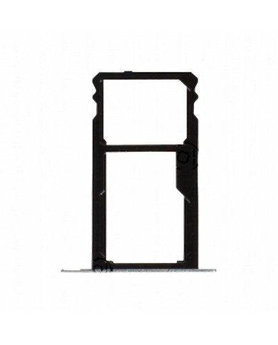 Bandeja Sim y MicroSD para Huawei Honor 7 Color Plata