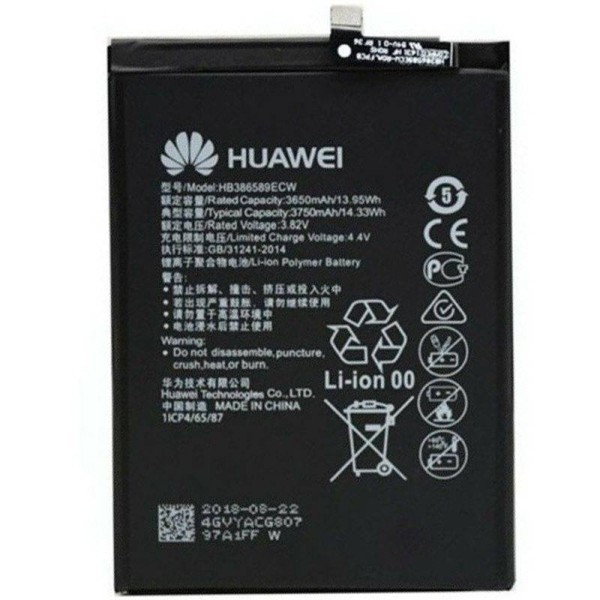 Bateria HB386589ECW para Huawei Honor 8X