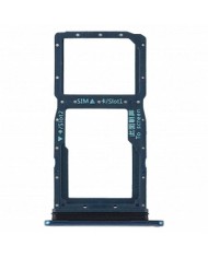 Bandeja Sim y MicroSD para Huawei P Smart Z Azul