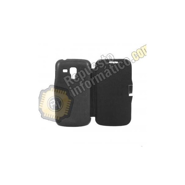 Protector Flip Cover Galaxy Trend (S7560/S7562) (Negro)