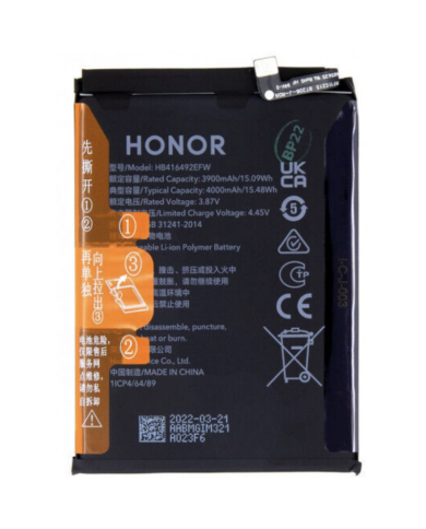 Bateria HB416492EFW para Honor X8 4G