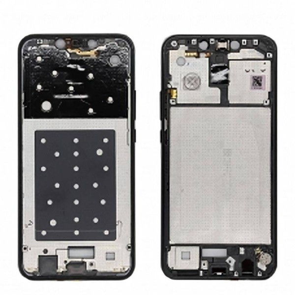 Marco Frontal para Huawei Mate 20 Lite Negro