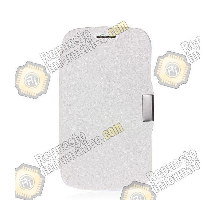 Protector Flip Cover Galaxy Trend (S7560) (Blanco)