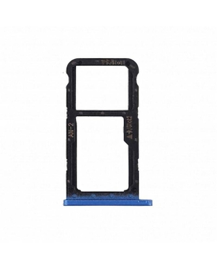 Bandeja Sim y Micro-SD para Huawei P20 Lite Azul