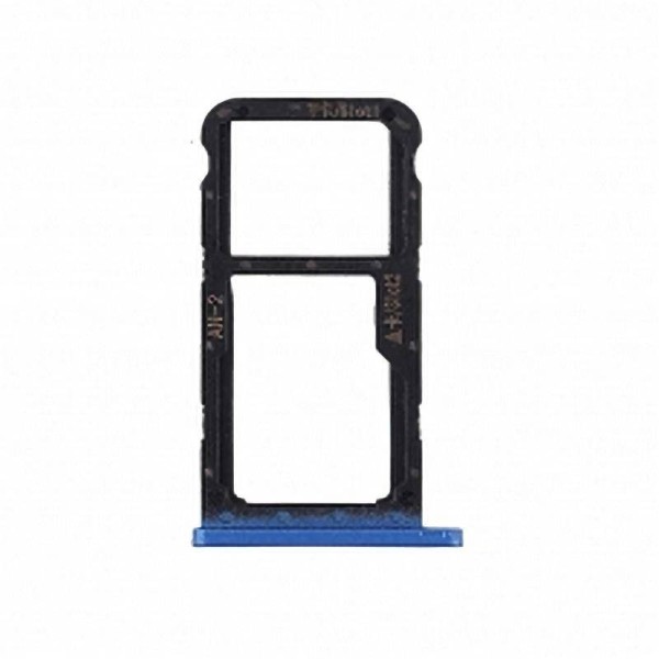 Bandeja Sim y Micro-SD para Huawei P20 Lite Azul