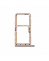 Bandeja Sim y Micro-SD para Huawei P20 Lite Oro