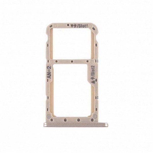 Bandeja Sim y Micro-SD para Huawei P20 Lite Oro