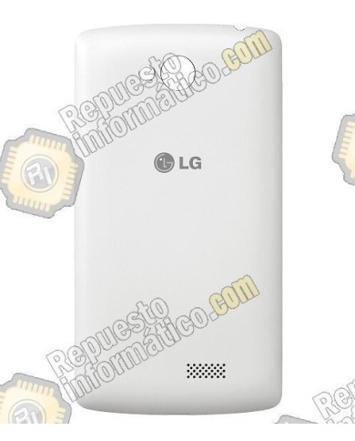 Tapa trasera blanca LG F60 (D390N) (Desmontaje)