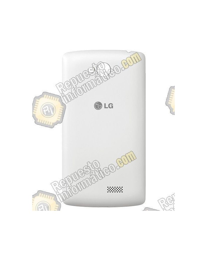 Tapa trasera blanca LG F60 (D390N) (Desmontaje)