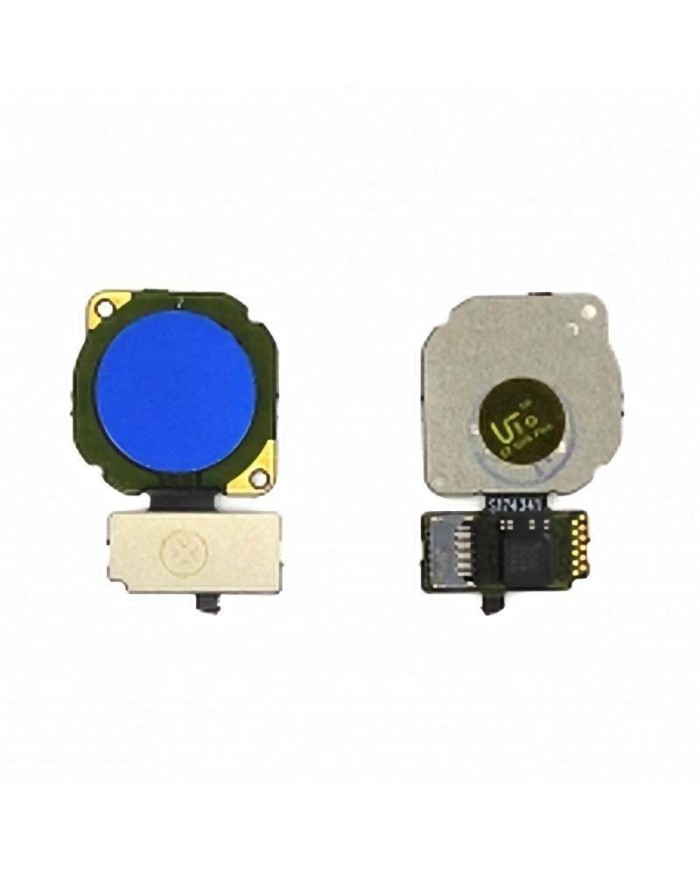 Flex Lector de Huella para Huawei P Smart 2019 Azul