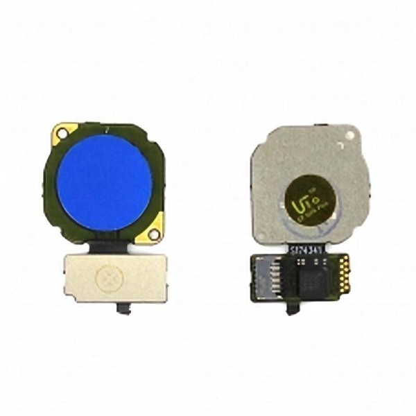 Flex Lector de Huella para Huawei P Smart 2019 Azul