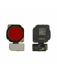 Flex Lector de Huella para Huawei P Smart 2019 Rojo