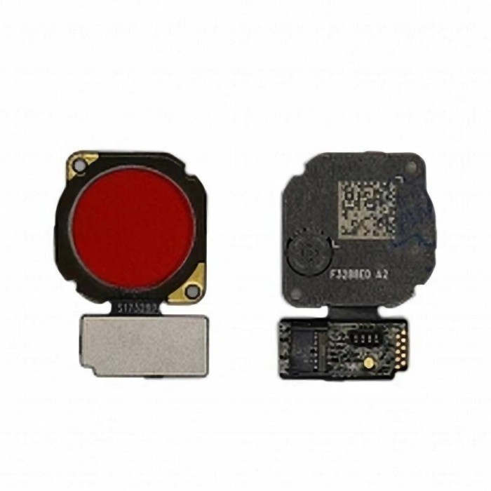 Flex Lector de Huella para Huawei P Smart 2019 Rojo