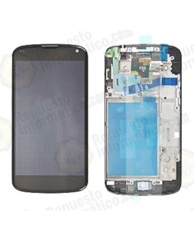 Pantalla (Lcd+Tactil+marco) LG E960 Google Nexus 4