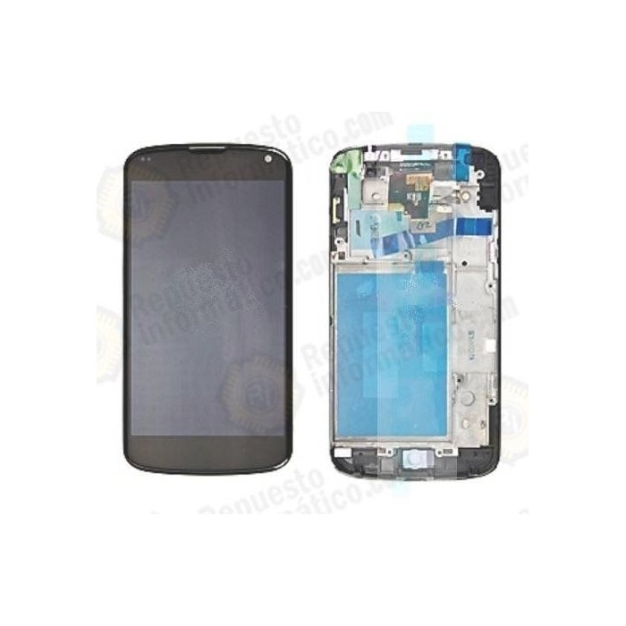 Pantalla (Lcd+Tactil+marco) LG E960 Google Nexus 4