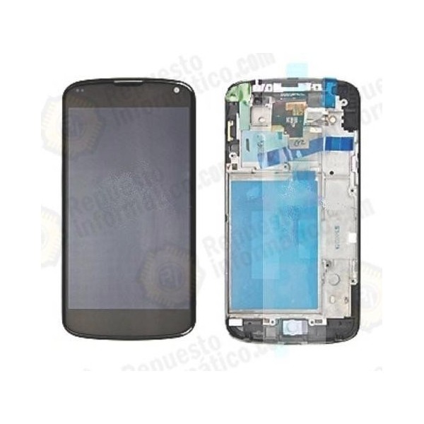 Pantalla (Lcd+Tactil+marco) LG E960 Google Nexus 4