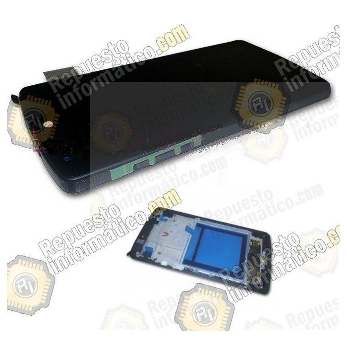 Pantalla (lcd+tactil+Marco)  LG nexus 5 D820 negra