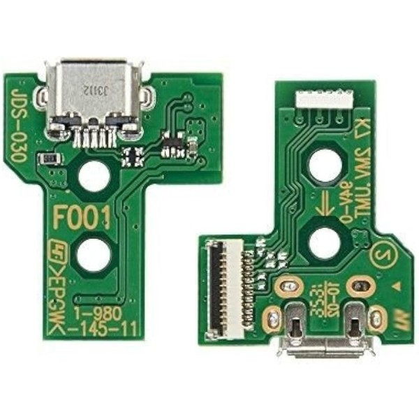 Modulo Conector de Carga 12 Pines Micro-USB Mando PS4 Playstation 4 Dualshock - JDS-030