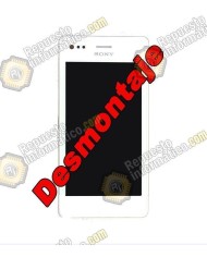 Lcd+Tactil XPERIA M C1905 Blanco (Desmontaje)