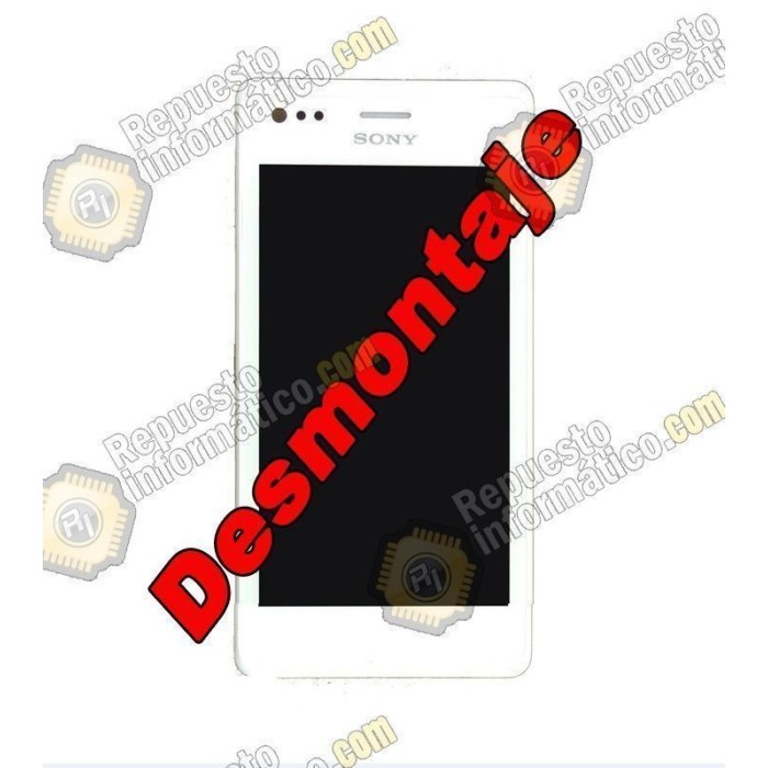 Lcd+Tactil XPERIA M C1905 Blanco (Desmontaje)