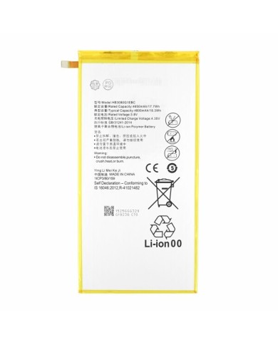 Bateria Huawei MediaPad T1 10 HB3080G1EBW 4500mAh