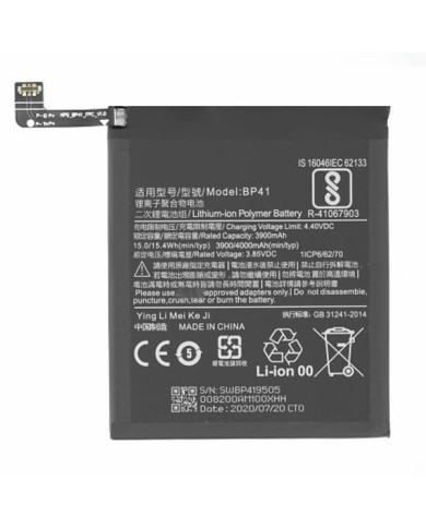 Bateria Xiaomi Mi 9T BP41