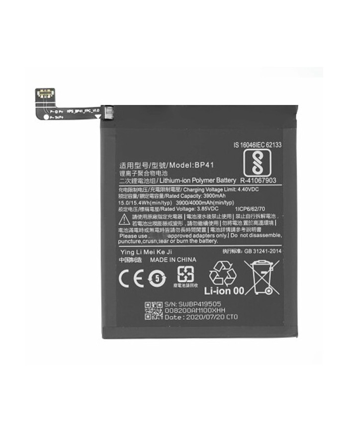 Bateria Xiaomi Mi 9T BP41