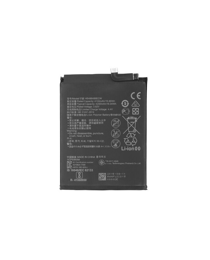 Bateria HB486486ECW para Huawei P30 Pro 4200 mAh