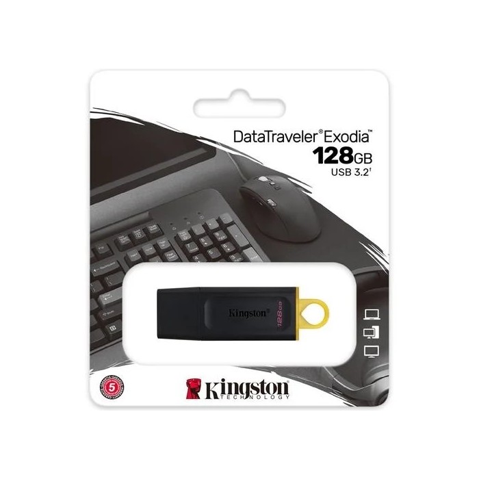 Pendrive Kingston DataTraveler Exodia 128 GB USB 3.2