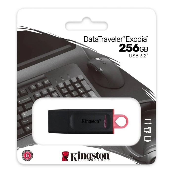 Pendrive Kingston DataTraveler Exodia 256 GB USB 3.2