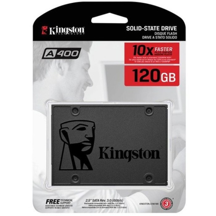 Disco Duro SSD Kingston A400 120GB 2.5 SATA3