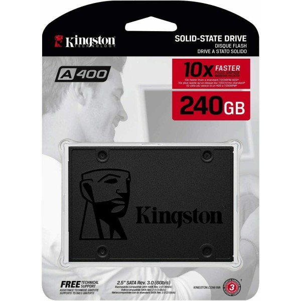 Disco Duro SSD Kingston A400 240GB 2.5 SATA3