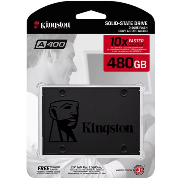 Disco Duro SSD Kingston A400 480GB  2.5 SATA3