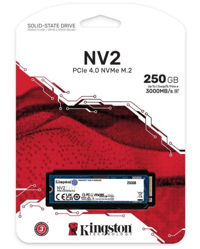 Disco Duro SSD Kingston A400 250GB NVMe M2