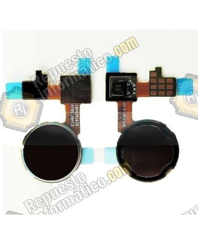 Flex Boton Home Lector De Huellas LG Nexus 5x (Negro)