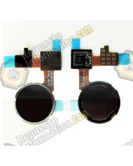 Flex Boton Home Lector De Huellas LG Nexus 5x (Negro)