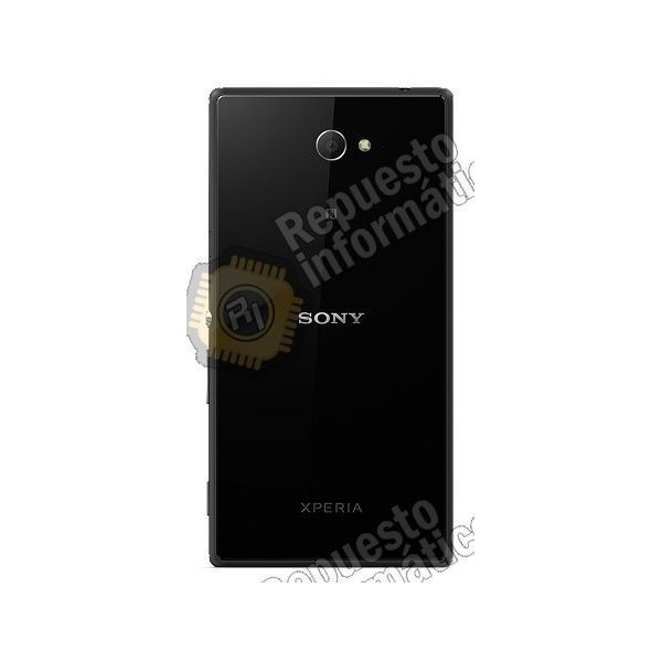 SWAP Tapa trasera+ Lente+ NFC Xperia M2 (NEGRA)