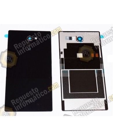 SWAP Tapa trasera+ Lente+ NFC Xperia M2 (NEGRA)