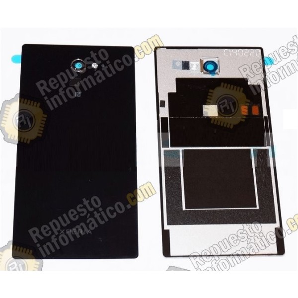 SWAP Tapa trasera+ Lente+ NFC Xperia M2 (NEGRA)