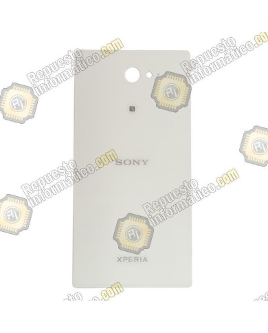 SWAP Tapa trasera+ Lente+ NFC Xperia M2 (blanca)