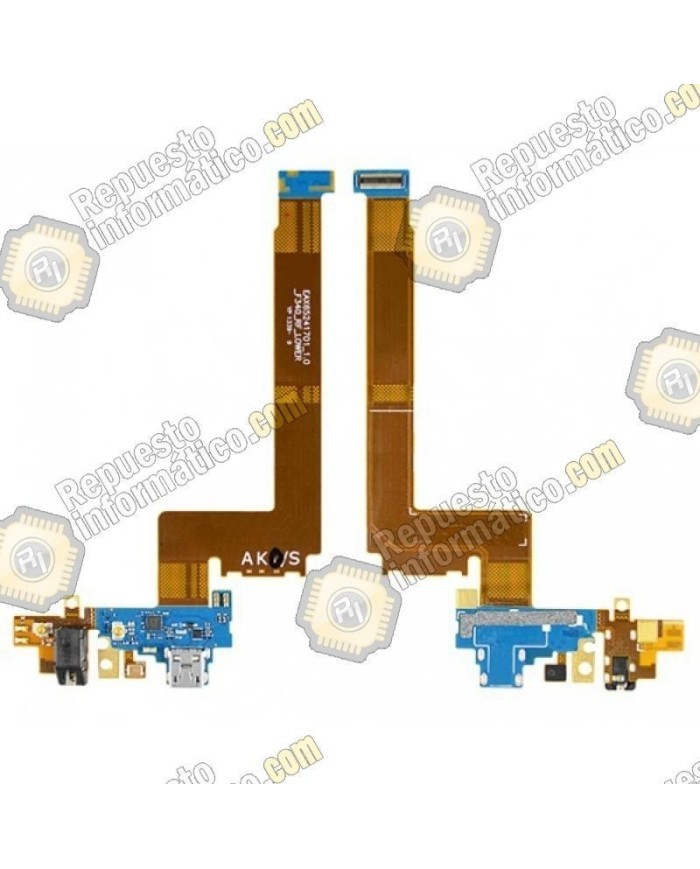 Flex conector carga + Micro USB y jack audio LG G FLEX D955