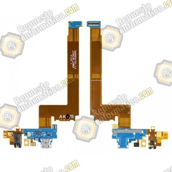 Flex conector carga + Micro USB y jack audio LG G FLEX D955