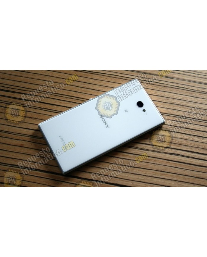 SWAP Tapa trasera+ Lente+ NFC Xperia M2 (blanca)