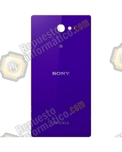 SWAP Tapa trasera+ Lente+ NFC Xperia m2 (VIOLETA)