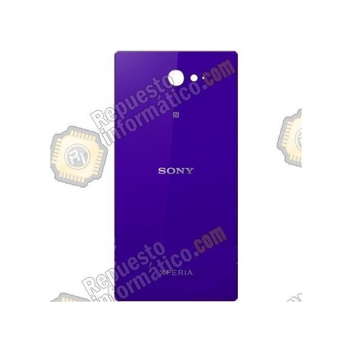SWAP Tapa trasera+ Lente+ NFC Xperia m2 (VIOLETA)